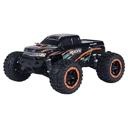 DFERGX RC Cars 4x4 fjärrkontrollbil för vuxna och barn 1:16 Skala Eldriven 30 km/h Höghastighets 4WD All Terrain Off Road RC Monster Truck 2,4GHz Leksaker Fordon