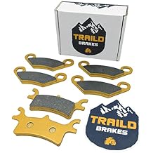 Traild Polaris Sportsman 400/450/500/600/700/800 Ceramic Brake Pad Set Front & Rear 2002, 2003, 2004, 2005, 2006, 2007, 2008, 2009