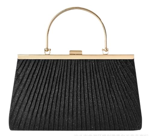 Pochette pour femme noire Fioeyr avec poignée et bandoulière