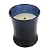 Produktbild Woodwick Mitternachtsglitzer Dekorative Sanduhrformige Kamin Duftkerze im Glas, 255.1 g, Gelb/durchsichtig-blau-schwarz, 9 x 8.8 x 8.1 cm