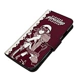 SmaSmaSweets Android One S1 ケース [デザイン:3.綾乃バイク(WINE)/マグネットハンドあり] ゆるキャン グッズ アンドロイドワン androidones1 手帳型 スマホケース スマホカバー 手帳 携帯 カバー