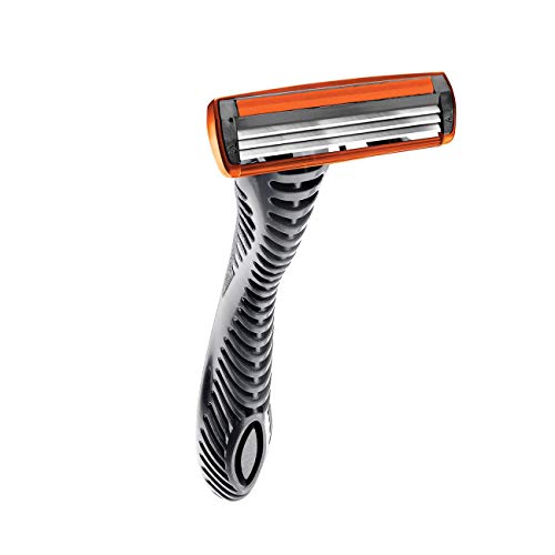 Aparelho de Depilar BIC Comfort 3 Hybrid, Cinza, 3 Lâminas, 6 Cargas, 1 Unidade, Cabeça Móvel, Fita