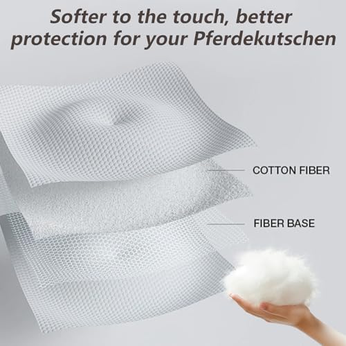 Abdeckplane pferdekutsche, Pferdeanhänger schutzhaube, Premium Plane UV/Wasserdicht/Staubdicht, Universal-Wagenabdeckung (L250cm x W160cm x H160cm)