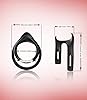 Anneau de verrouillage double en silicone extensible pour hommes 1.2in-4in-LL6 #2