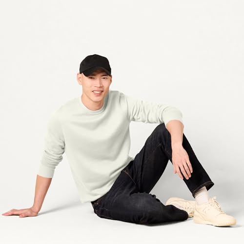 Image of Amazon Essentials Men's Crewneck Fleece Sweatshirt with Ribbing (Available in Big & Tall)