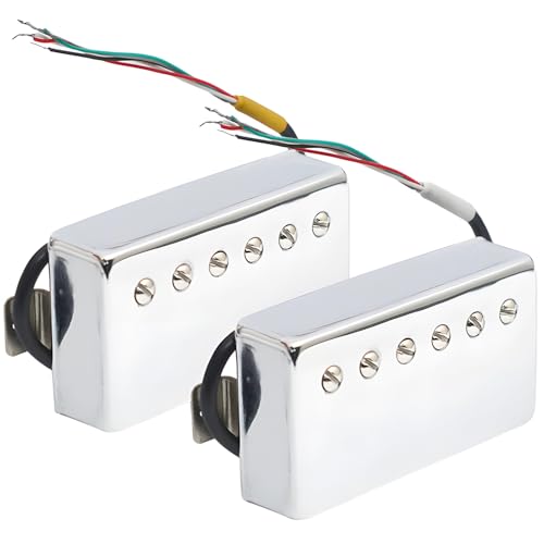 Micro guitare électrique double bobine 50mm 52mm en métal