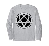 Heartagram Pentagram Long Sleeve T-Shirt