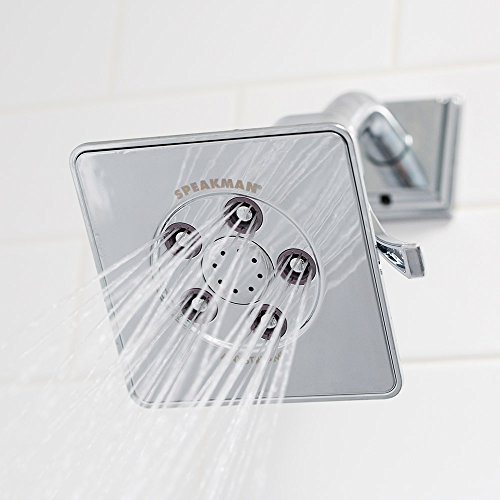 Image of Speakman S-3018-E2 Rainier Anystream Adjustable 2.0 GPM Shower Head, Polished Chrome