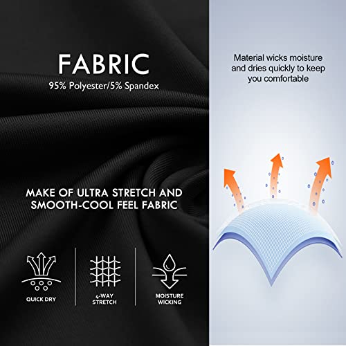 WOWENY Womens 20'' Knee Length Tennis Skirts Athletic Long Golf Skorts Skirts with Inner Shorts Pockets4