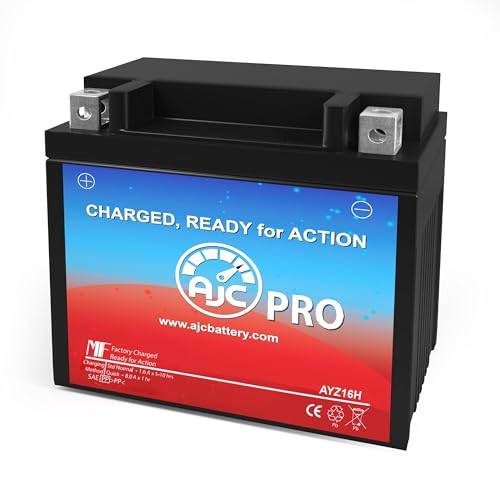 AJC Pro Battery Compatible with Motocross GYZ16H Powersports Battery