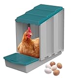 Nichoir à poulet, nichoir à oie étanche, 50 x 32 x 25 cm, poulailler extérieur, nichoir de style moderne, poulailler pour les gardiens et les agriculteurs