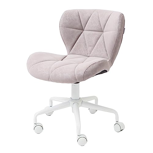 ヤマソロ オフィスチェア デスクチェア デスク チェア コンパクト パンナ Panna PUレザー 42-918 ミスティローズ