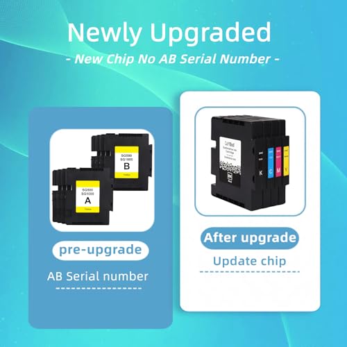 CoYlBod Cartucho de tinta de sublimação SG500 SG1000 compatível com impressoras Sawgrass Virtuoso SG