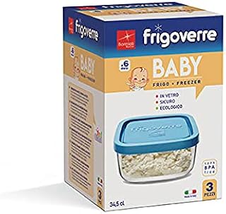 Bormioli Rocco Frigoverre Baby set 3 pezzi cm 10x10