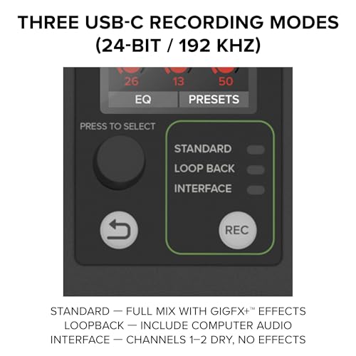 Image of Mackie ProFX10 GO Battery-Powered 10-Channel Analog Audio Mixer With Bluetooth, USB-C Recording Modes, GigFX+ Effects, Onyx Preamps, EQ, Compression, Up to 8 Hours Battery Life
