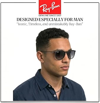 Ray-Ban RB4187 CHRIS Square Shaped Non-Polarized Sunglasses for