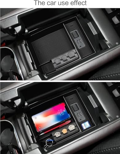 Boîte de stockage cachée Mazda CX-8 CX-9 plateau insert premium - 5