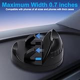 Ainiv Dashboard Phone Holder for Car, 360° Rotatable, Universal Compatible with Phones 0.3-0.7 inches Thick, Including iPhone and Android Models with Cases - Image 5