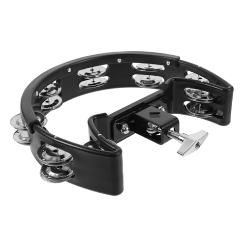 Holibanna Handheld Percussion Drum Bell Music for Material Crisp Sound for Learning and Rhythm Development present for Friends