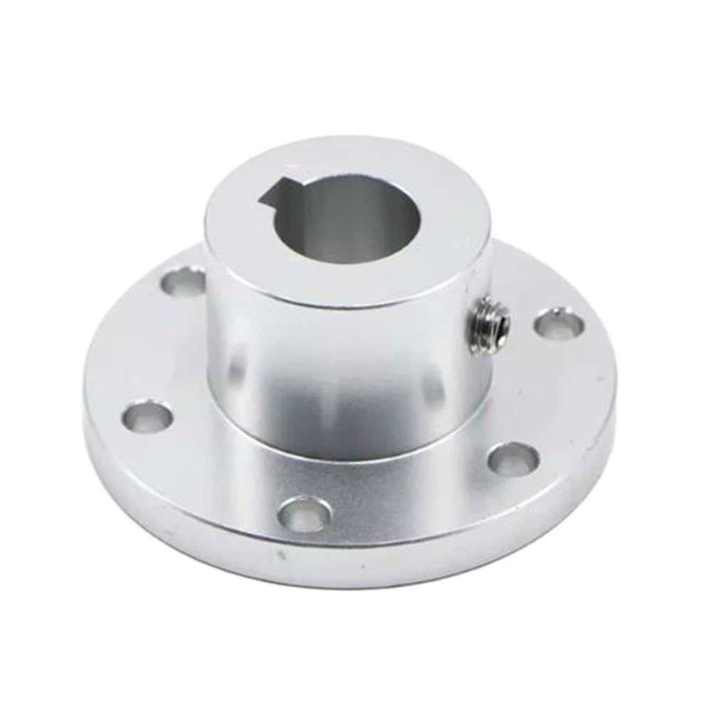 Acoplador rígido de 15mm, brida metálica para ejes de motores y robótica