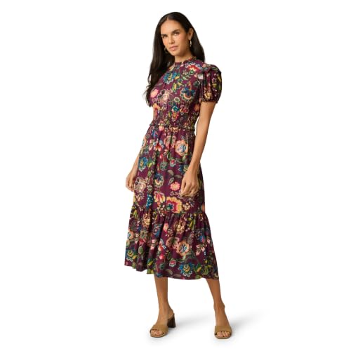 Image of Adrianna Papell Printed Midi Dress