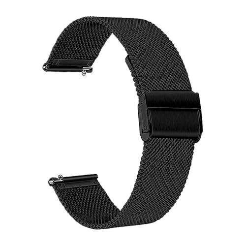 Bracelet de montre à dégagement rapide en acier inoxydable au design milanais épuré