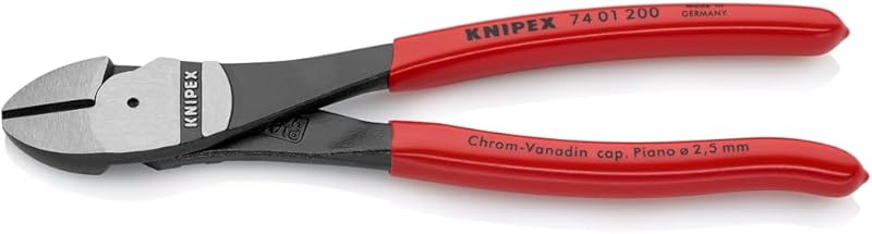 Knipex 74 01 200 High Leverage Diagonal Cutters — Best overall wire cutters