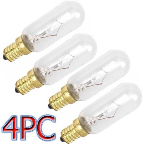 4 X 40W 240V SES E14 COOKER HOOD LAMPS / OVEN LIGHT BULBS LIGHTING BULB NEW