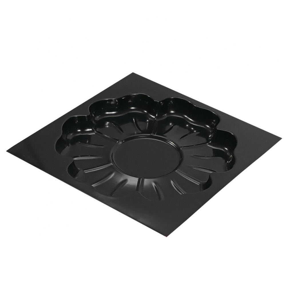 Moldes para Cemento Molde for escalón de jardín Decorativo con Forma de Flor, Ideal for Hacer tú Mismo Moldes Hormigon Impreso