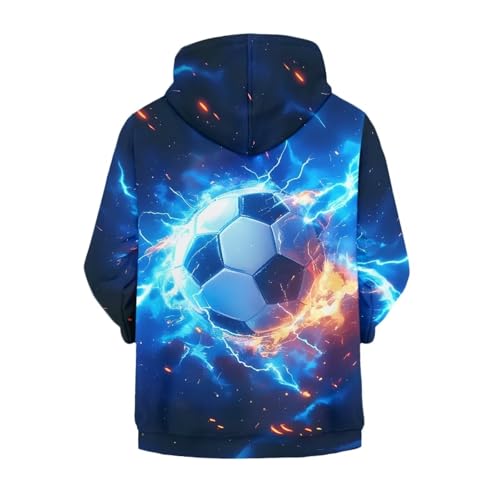 Image of Biyejit Kids Novelty 3D Graphic Printed Hooded Sweatshirt