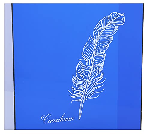 Porte-parapluie bleu rectangulaire au design moderne multifonctionnel - 5