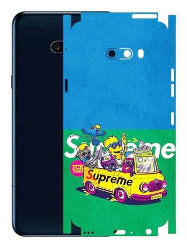 Image of AtOdds - Full Body Back Screen Guard Protector Film - Lamination Wrap Skin Sticker Compatible with LG G8X ThinQ | Scratchproof Matte Finish (Simps)