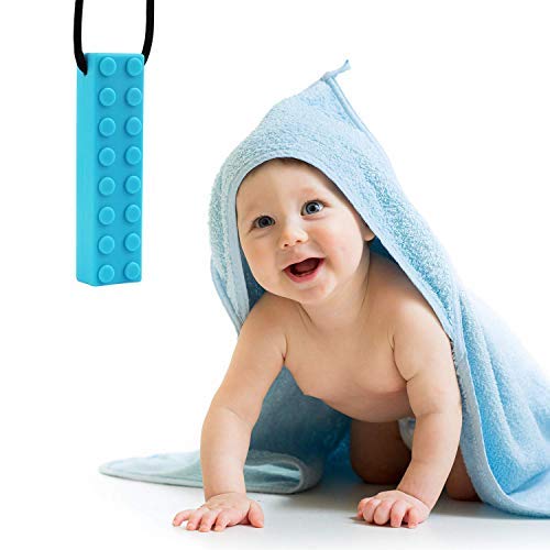 Miniatura 4 de Decoración para lápices y dentición para niños, collar de silicona para masticar, morder (4 piezas)