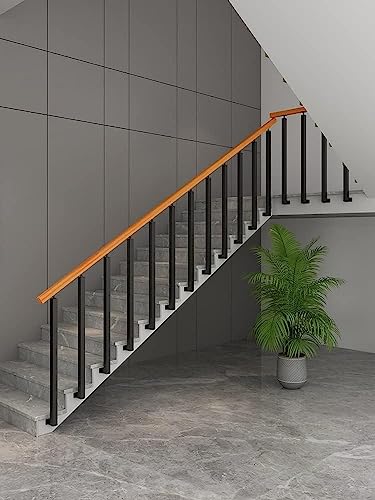Pasamanos de metal con montaje lateral resistente para balcones y escaleras 5