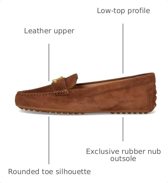 Image of Lauren Ralph Lauren Women's Barnsbury Suede Loafer