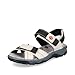 Produktbild Rieker Damen Klassische Sandalen 68851, Frauen Sandalen,Sommerschuhe,Freizeitschuhe,offene Schuhe,Strandschuhe,Weiss (80),40 EU / 6.5 UK