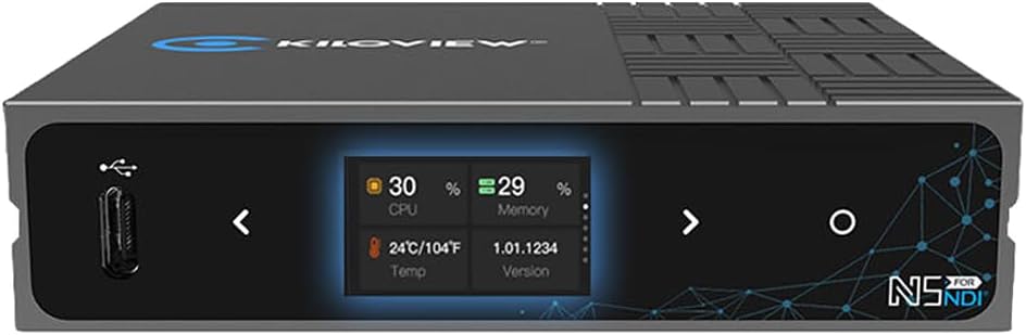 KILOVIEWN5 3G-SDI to NDI/NDI|HX 2/3 Bidirectional Converter