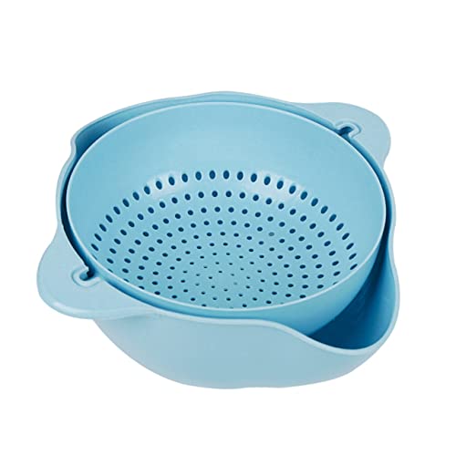 Colador multifunción de plástico para cocina 23.5x23.5x10 cm
