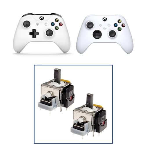 Kit de 2 Analógicos 3D Magnéticos Hall Effect Compatível para Controle Xbox Serie SX e Xbox One – Al