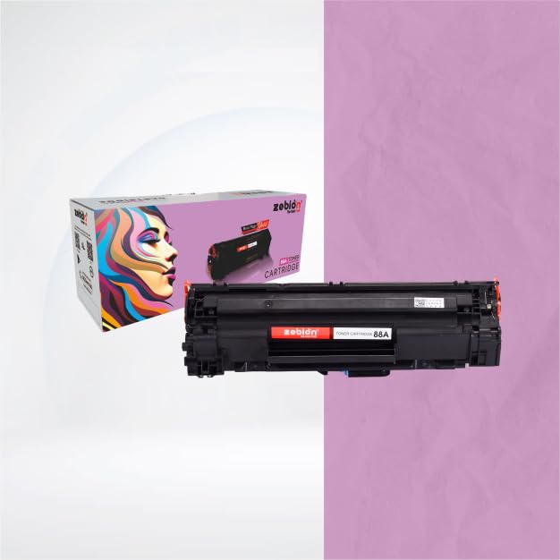 Zebion Power for 88A Black Laser Toner Cartridge Compatible for HP Laserjet Printer M1136, MFP, P1007, P1106, P1108, P1008, M1213nf, MFP, M126nw MFP, M1218nfs, M128fw MFP, M128fn , MFP, M226DW, M226DN-image-12