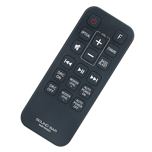 VINABTY AKB74935621 Replacement Remote Control Compatible with LG Sound Bar Speaker System sub COV33552424 remote SJ2.DEUSLLK SPJ2B-W SPJ2BW SJ2 SJ2.AEUSLLK - Image 3
