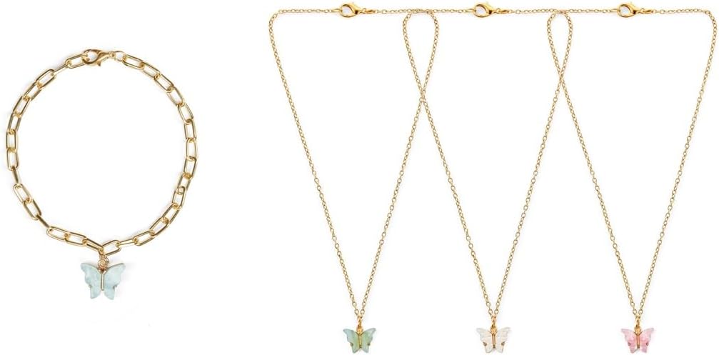 EnlightenManiDainty Jewellery ~ Bloomy Butterfly Collection ~ Adorable Bracelets and Necklaces