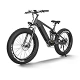 Himiway Cobra King E-Bike Herren, Fully E-Mountainbike mit 960W Akku, 26