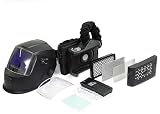 PAPR with Electronic Welding Helmet – True Color Auto Darkening, 5 Arc Sensors, Large Viewing Area, Professional Welding Helmet (PAPR Kit – Pro 4.0)