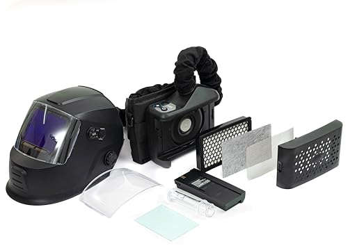 PAPR Electronic Welding Helmet – True Color Auto Darkening,
