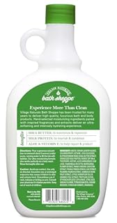 Village Naturals Bath Shoppe, White Tea and Jasmine Foaming Milk Bath, 28 Fl Oz, Pack of 2