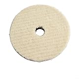 UTTASU Polierpads aus Wolle, 12,7 - 17,8 cm, mit Rückseite für...