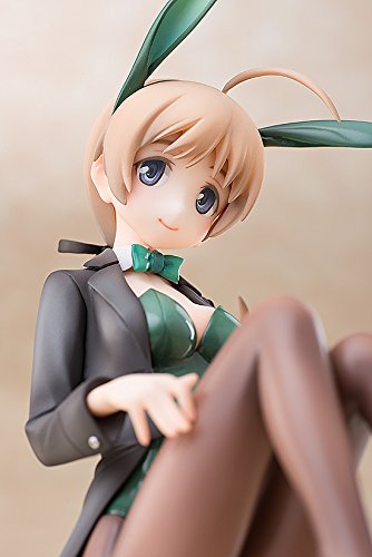 Aquamarine Strike Witches Operation Victory Arrow Lynette Bishop (Bunny Version) Pvc Figure #TOP6