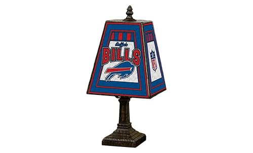 The Memory Company | Licensed NFL Team Color Table Lamp,Buffalo Bills