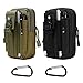 flintronic 2 pcs Tattico Marsupi, 1000D Nylo Marsupio Sportivo, Cintura Molle Marsupio Tattico, Tattica Militare Borsello per Campeggio Piccolo Strumento All'aperto Mobile Telefono(Con “D"Moschettone)